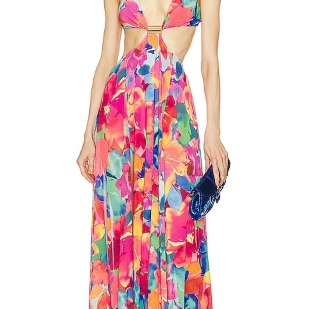 Michael Costello x Revolve Daffodil Gown